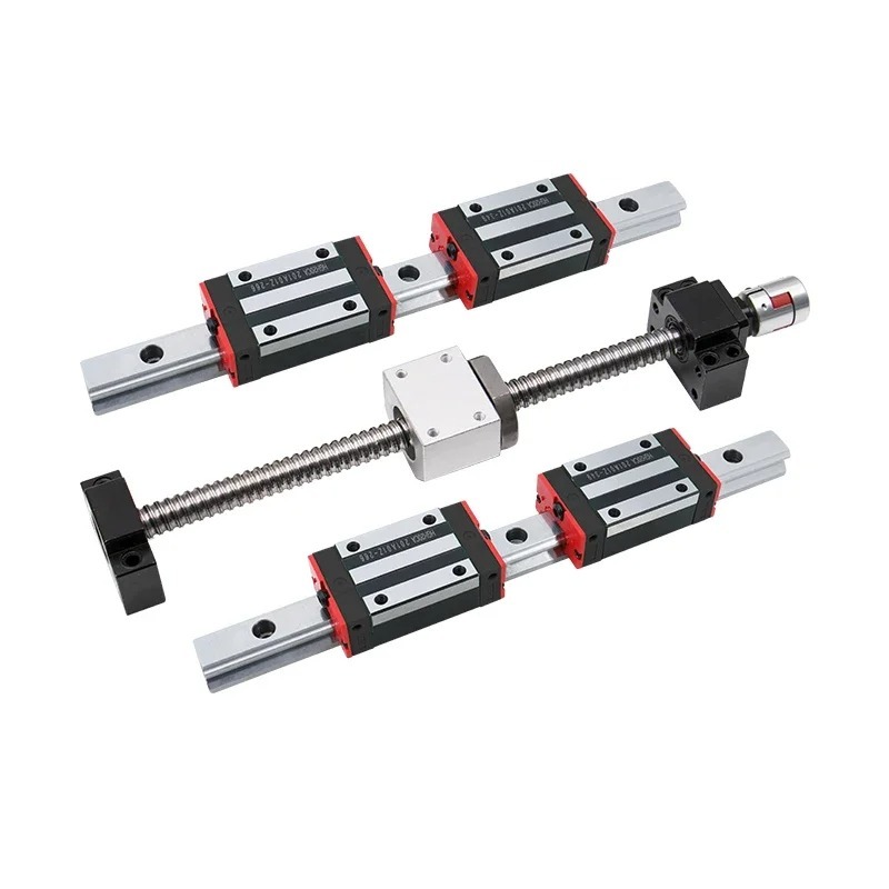 Hgr20 Linear Guide Rail Ballscrew Set - linear rails linear guides 2pcs HGR20-400/700/1000mm+12
