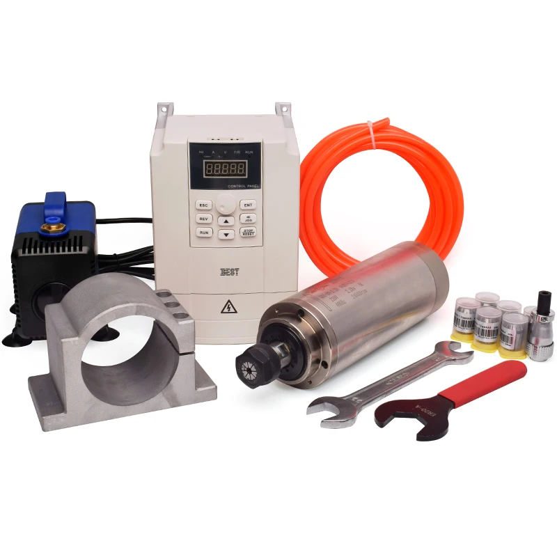 2.2Kw Water Cooled Spindle Kit Vfd - Cheap Price High Speed GDZ Spindle