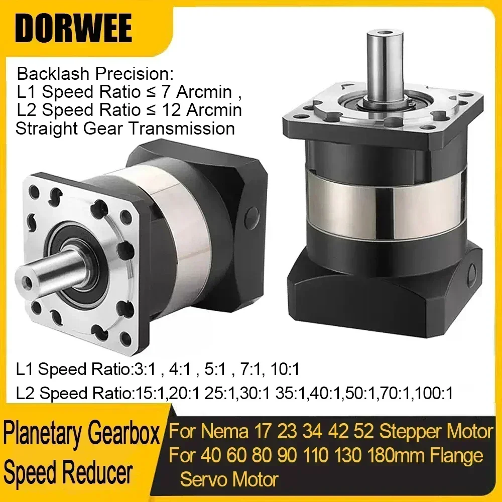 Planetary Gearbox Reducer Nema 23 34 - Planetary Gearbox Motor Reducer For Nema