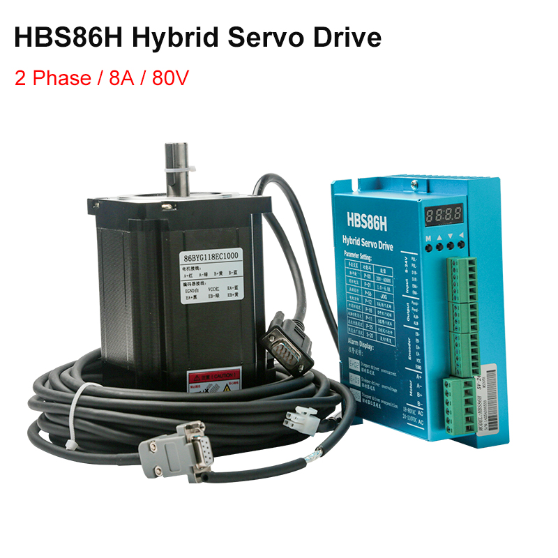 HBS860H Hybrid Servo Driver AC - Hybrid Servo Driver Nema 34 8.5Nm recension och pris