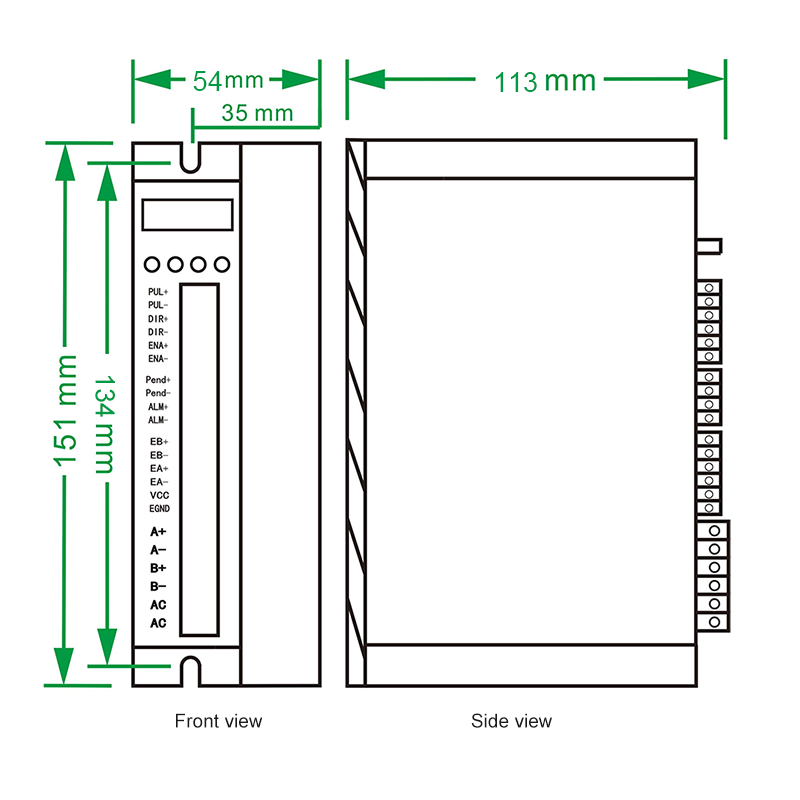 HBS860H Hybrid Servo Driver AC - Hybrid Servo Driver Nema 34 8.5Nm recension och pris
