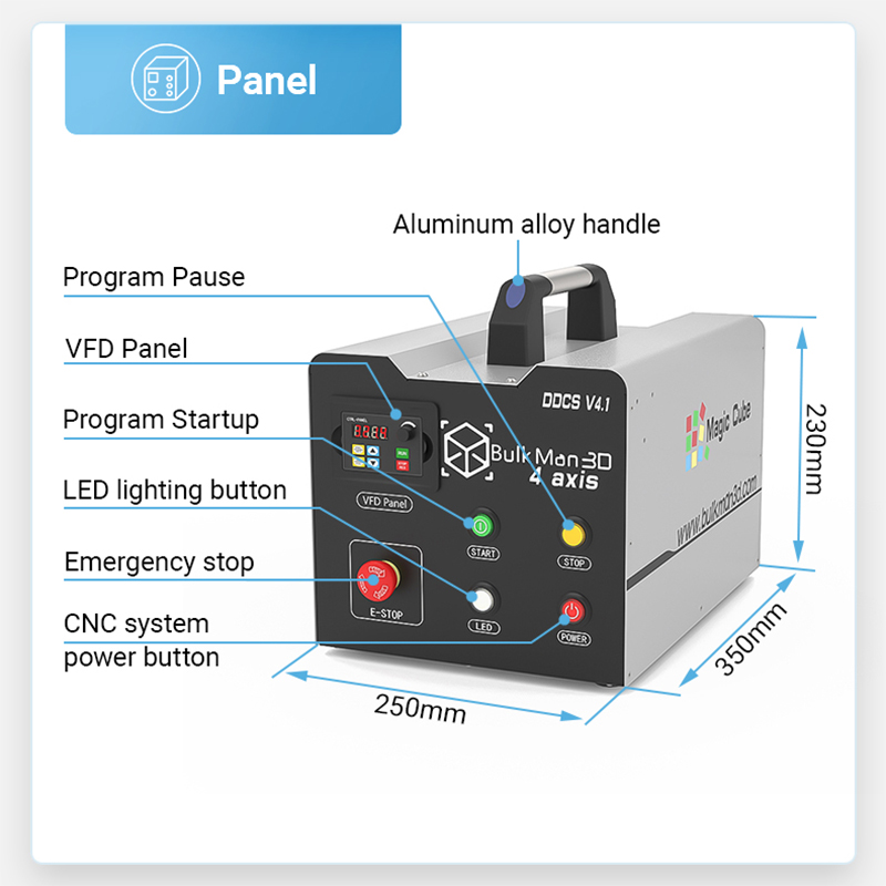 BulkMan3D DDCS V4.1 4-Axis CNC - Ddcs V4.1 4 Axis Cnc Offline Controller recension och pris