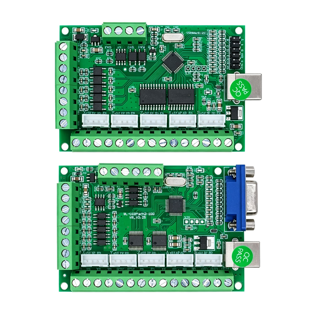 1 set Motor Driver Board CNC U - 5 Axis Cnc Breakout Board Interface Mach3 recension och pris