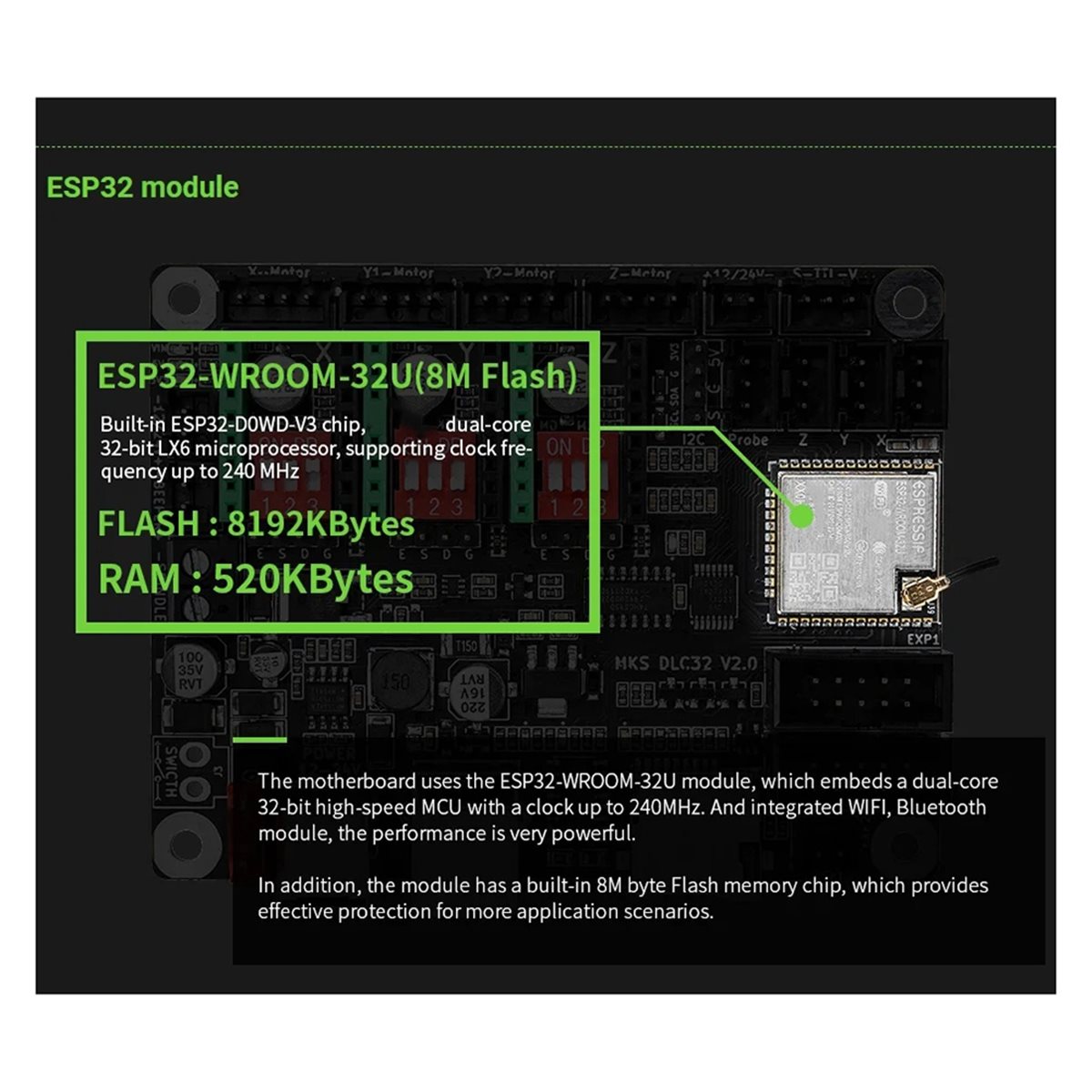 [VALUE PACK]Offline Controller - Grbl 32 Bit Control Board Offline Display recension och pris