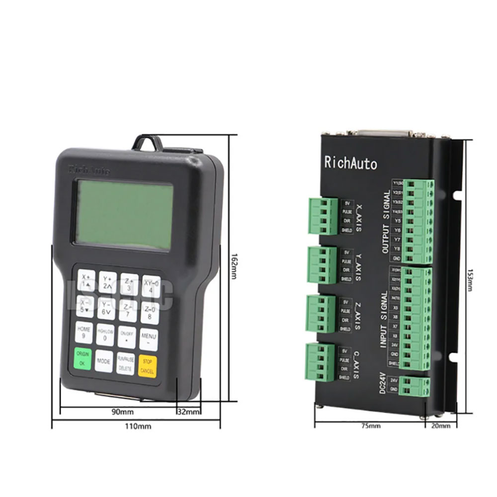 Richauto A11 3-axis Dsp Engrav - Richauto A11 Dsp Controller 3 Axis recension och pris