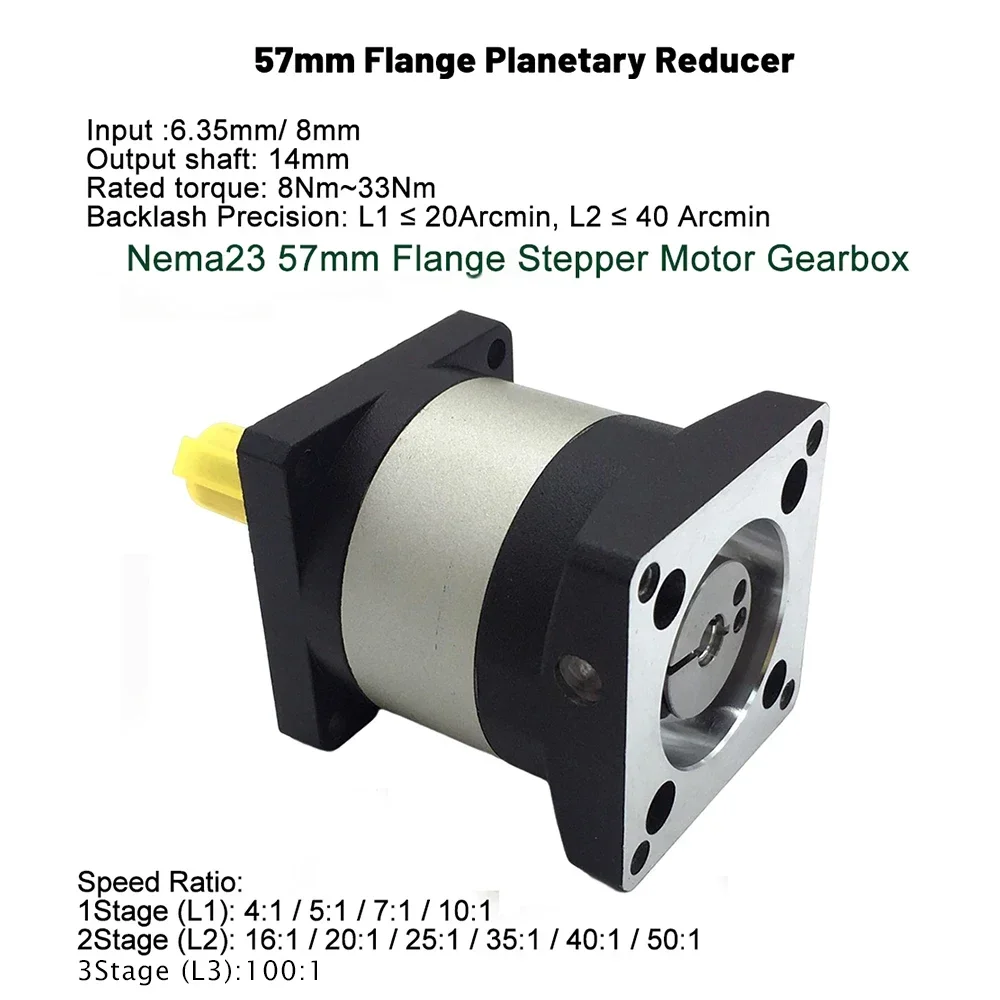 Planetary Gearbox 57 Motor TB6 - Nema 23 Closed Loop Stepper Motor Driver Kit recension och pris