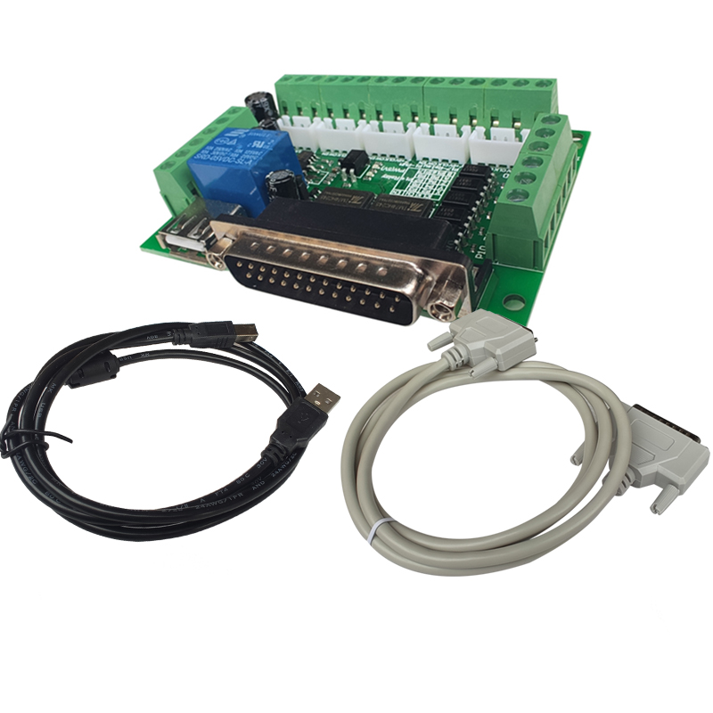 1Set 5 Axis CNC Interface Adap - 5 Axis Cnc Breakout Board Interface Mach3 recension och pris