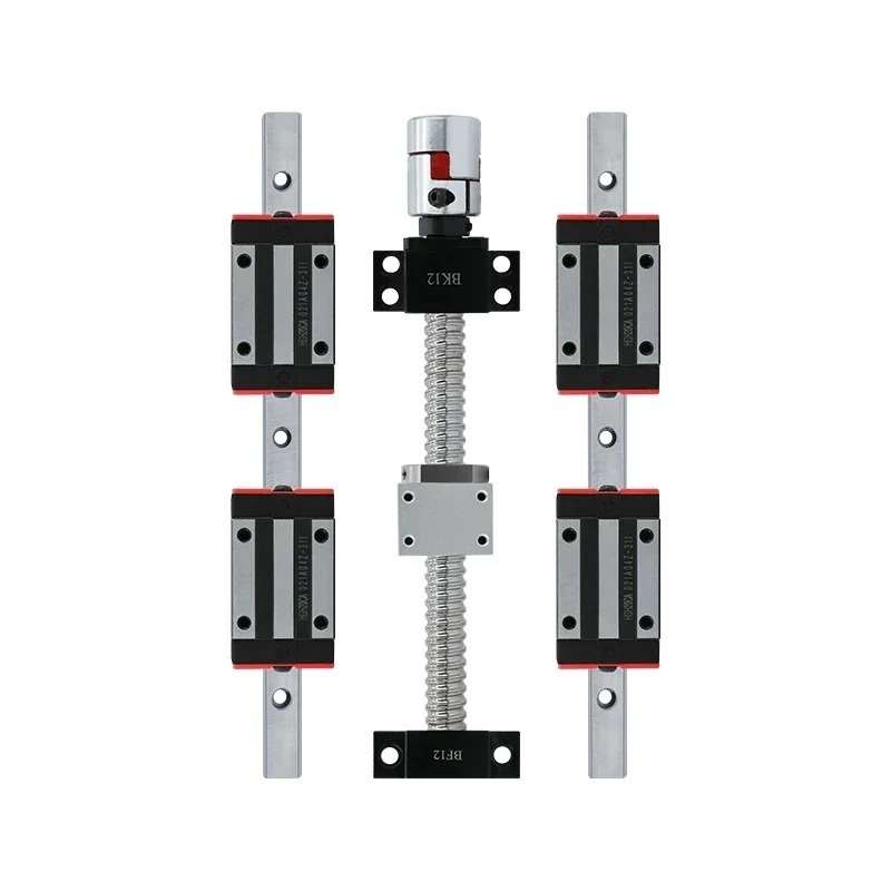 linear rails linear guides 2pc - Hgr20 Linear Guide Rail Ballscrew Set recension och pris