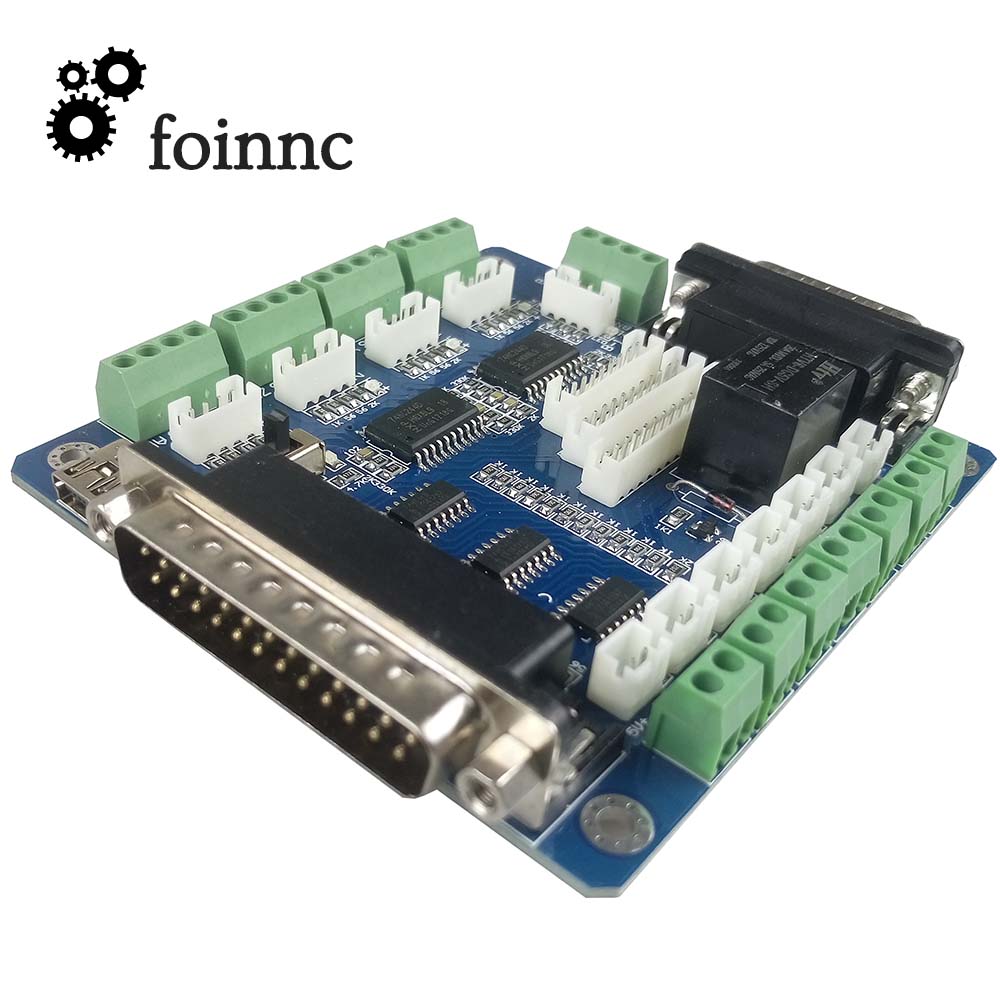 Mach3 5 Axis CNC Breakout Cont - 5 Axis Cnc Breakout Board Interface Mach3 recension och pris
