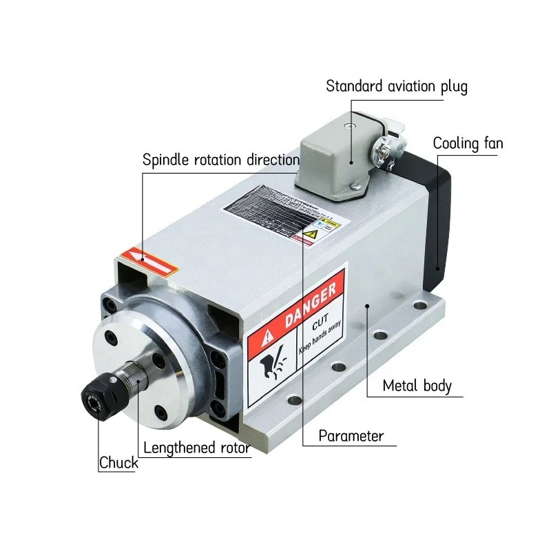 Milling Machine Spindle Motor  - Er20 Collet Chuck Spindle Motor 220V recension och pris