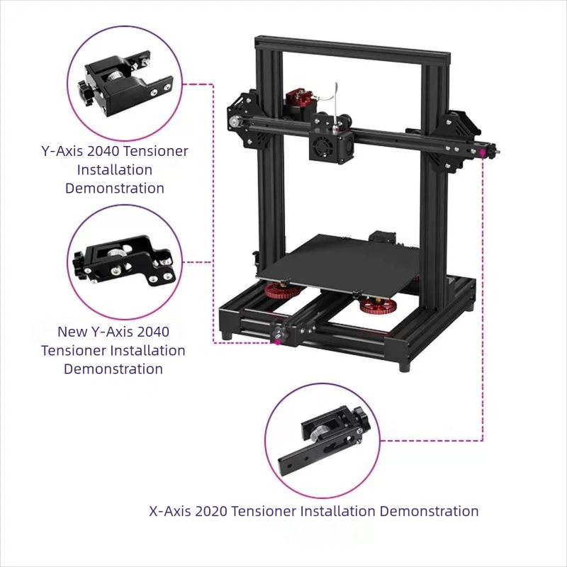 Ender 3 X-axis Synchronous Bel - Cnc 3018 Pro Max Metal recension och pris