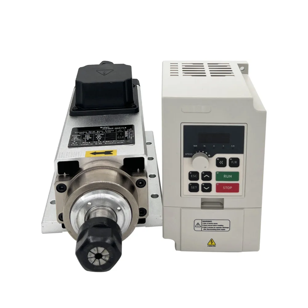 1.5KW ER11/ER20 110V/220V CNC  - Air Cooled 1.5Kw Spindle Motor Inverter 110V recension och pris