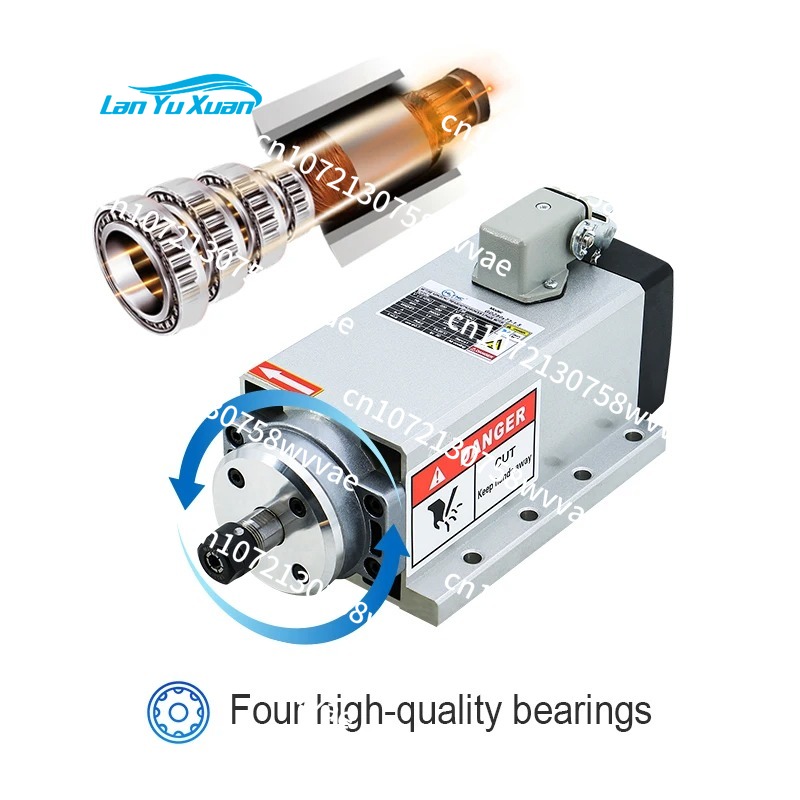 1.5KW 110V CNC Air-Cooled Spin - Air Cooled 1.5Kw Spindle Motor Inverter 110V recension och pris