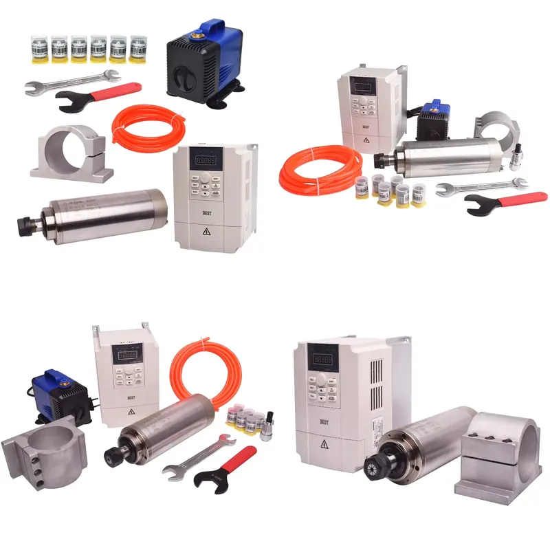 Gdz80 2.2kw Water Cooled Spind - 2.2Kw Water Cooled Spindle Kit Vfd recension och pris