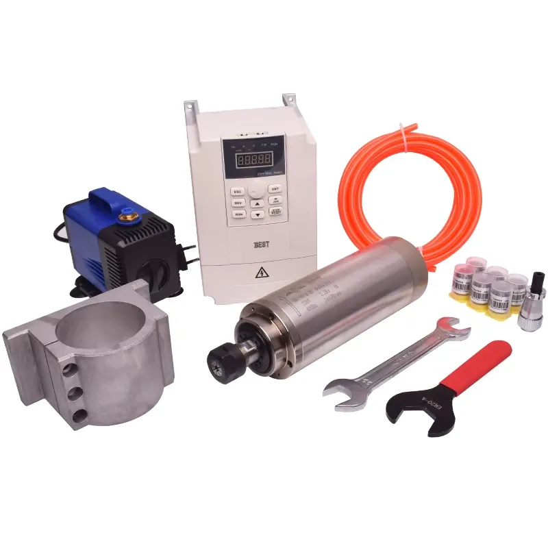 Gdz80 2.2kw Water Cooled Spind - 2.2Kw Water Cooled Spindle Kit Vfd recension och pris