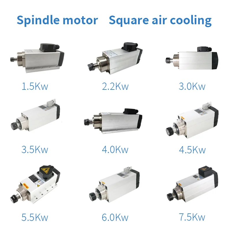 Er11 110v 220v 380v Air Cooled - Air Cooled 1.5Kw Spindle Motor Inverter 110V recension och pris