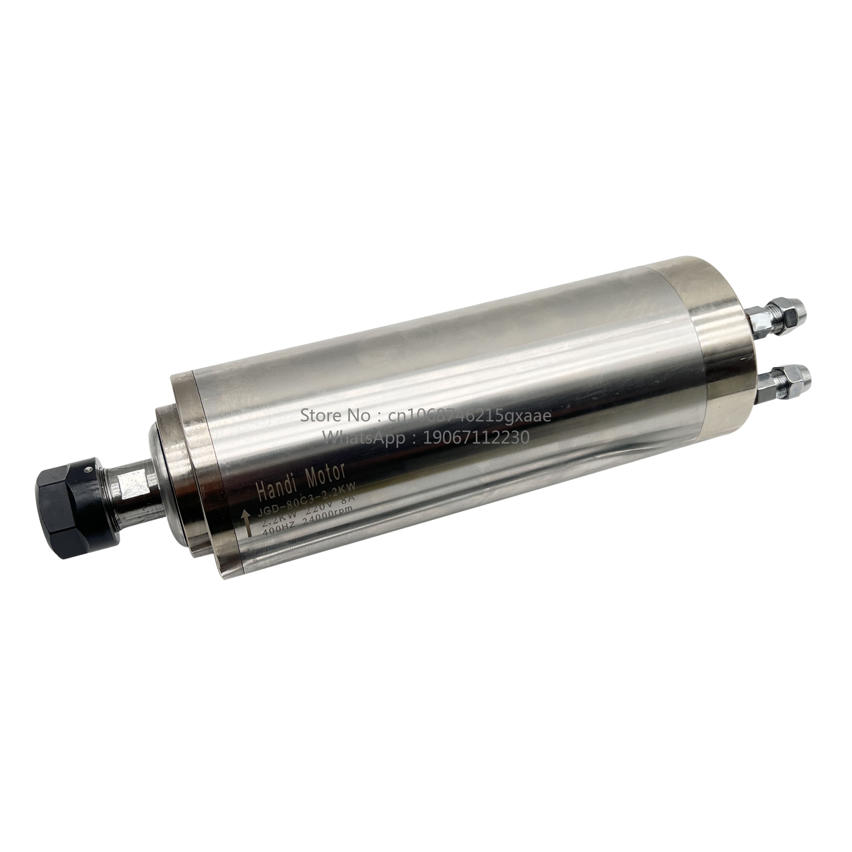 80MM 2.2KW ER20 Water Cooled C - 2.2Kw Water Cooled Spindle Kit Vfd recension och pris