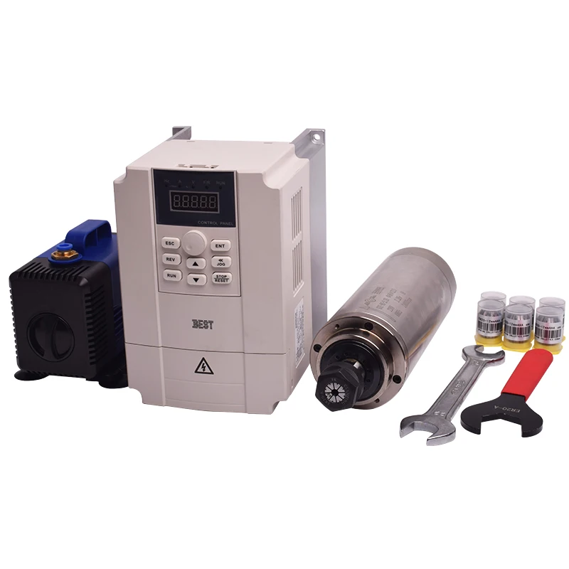 Cheap Price High Speed GDZ Spi - 2.2Kw Water Cooled Spindle Kit Vfd recension och pris