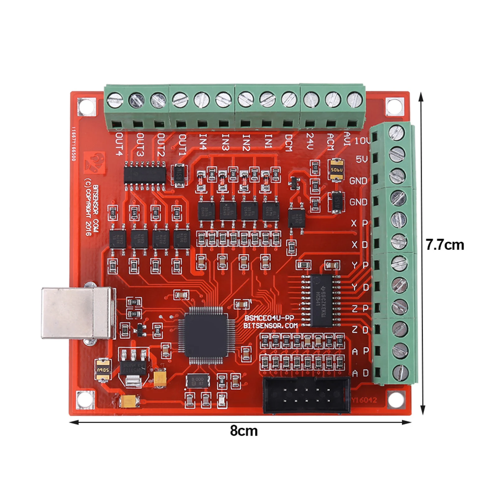 4-Axis USB CNC Controller Card - Mach3 Usb Cnc Controller 4 Axis 100Khz recension och pris