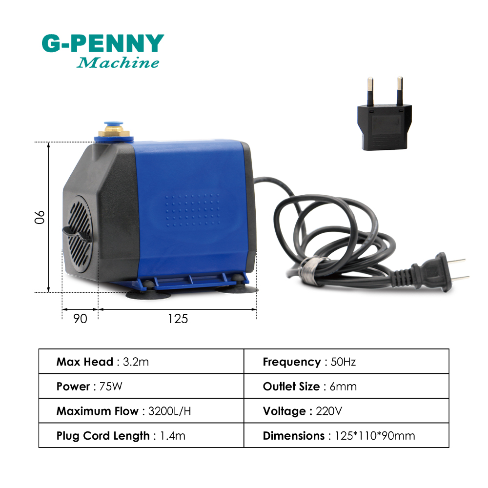 G-PENNY 2.2kw ER20 Water Coole - 2.2Kw Water Cooled Spindle Kit Vfd recension och pris