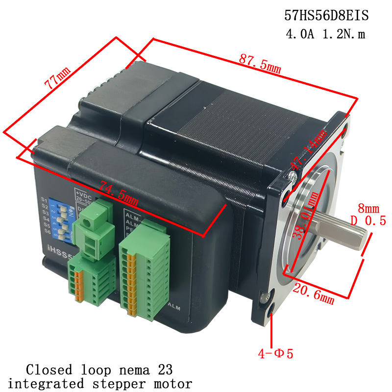 Nema 23 Integrated Closed-loop - Nema 23 Closed Loop Stepper Motor Driver Kit recension och pris