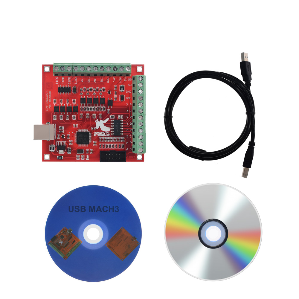 MACH3 CNC USB 100Khz Breakout  - Mach3 Usb Cnc Controller 4 Axis 100Khz recension och pris