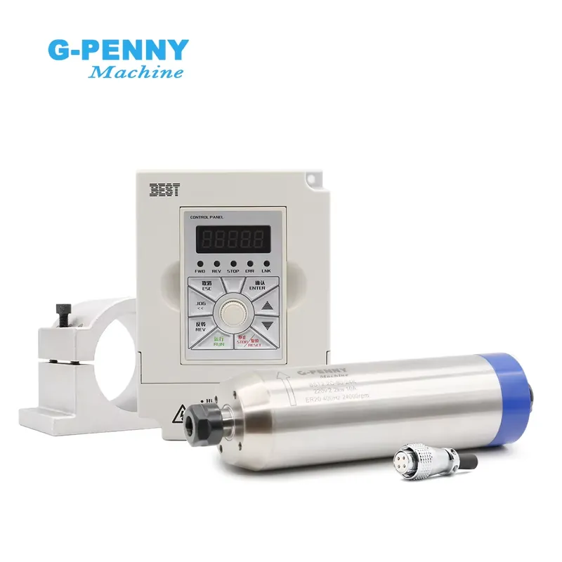 G-penny 2.2KW ER20 D80 Wood Wo - 2.2Kw Water Cooled Spindle Kit Vfd recension och pris