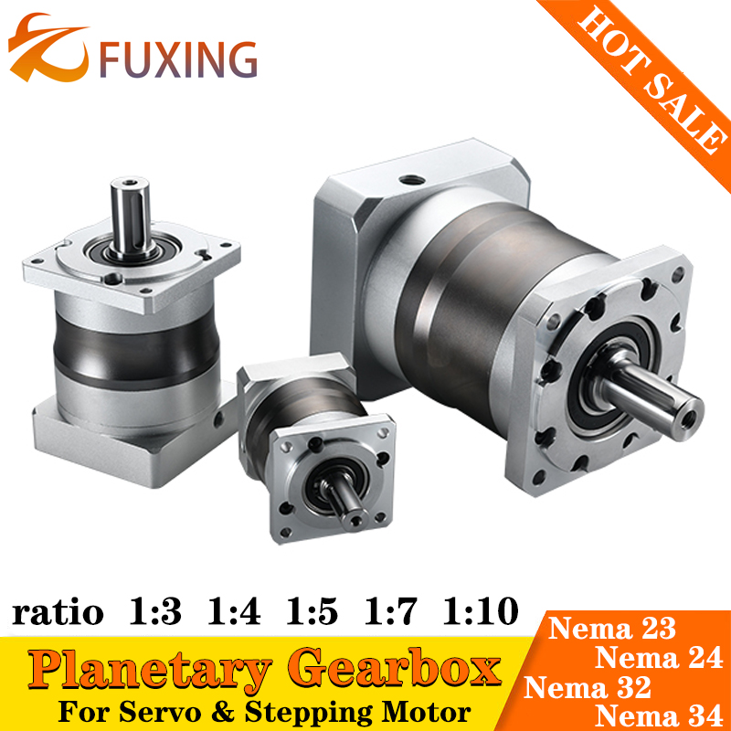 PLF85A Ratio 5:1 10:1 20:1 40: - Planetary Gearbox Reducer Nema 23 34 recension och pris