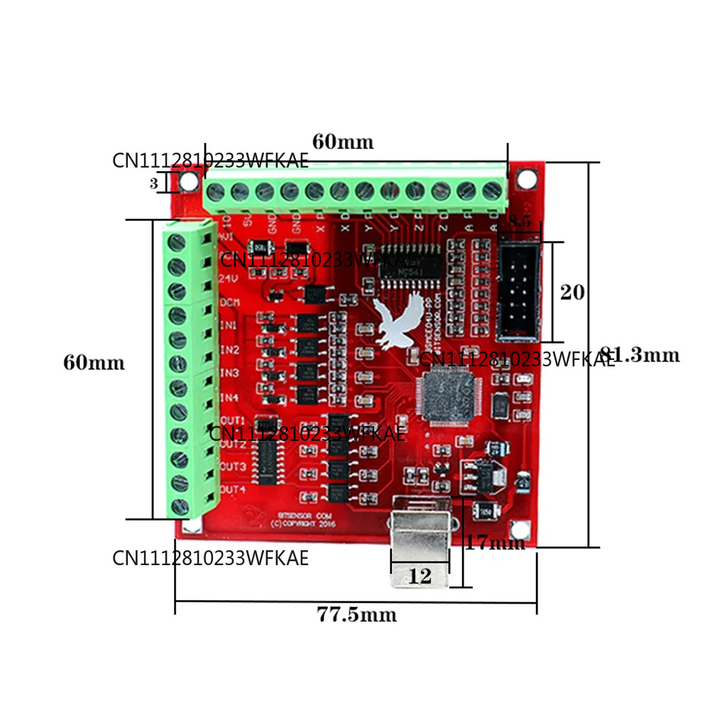 Breakout Board CNC USB MACH3 1 - Mach3 Usb Cnc Controller 4 Axis 100Khz recension och pris
