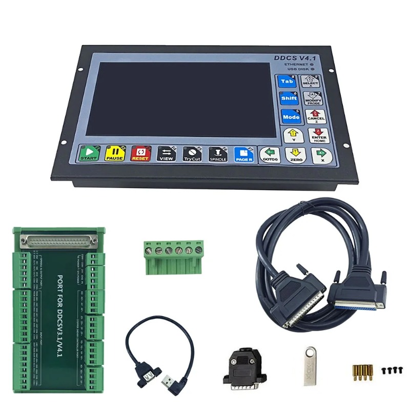 DDCS V4.1 Standalone Motion Co - Ddcs V4.1 4 Axis Cnc Offline Controller recension och pris