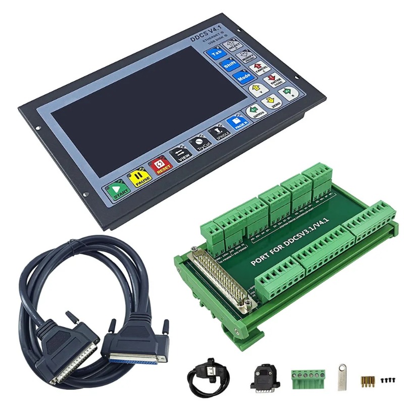DDCS V4.1 Standalone Motion Co - Ddcs V4.1 4 Axis Cnc Offline Controller recension och pris