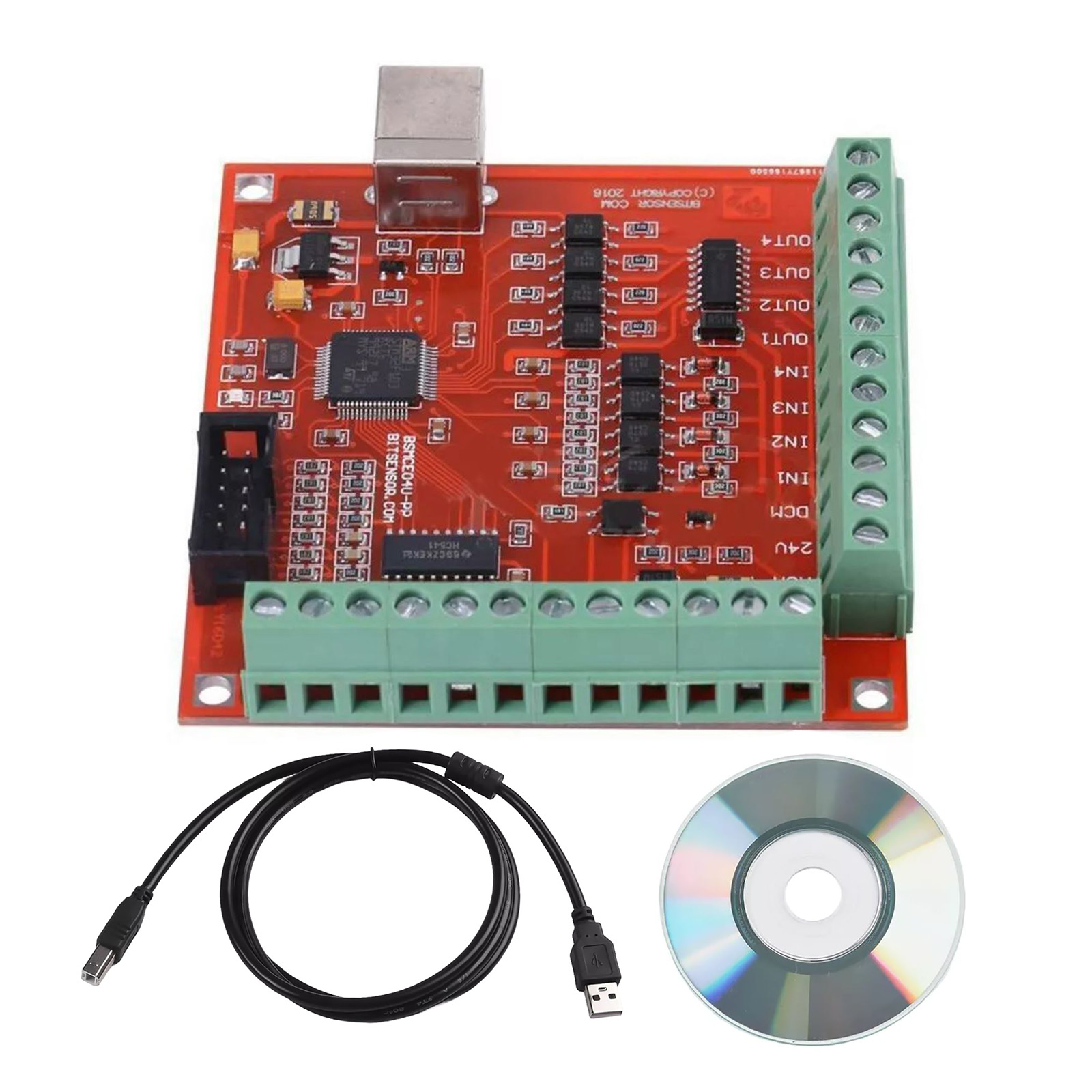 USB CNC 4-Axis Motion Control  - Mach3 Usb Cnc Controller 4 Axis 100Khz recension och pris