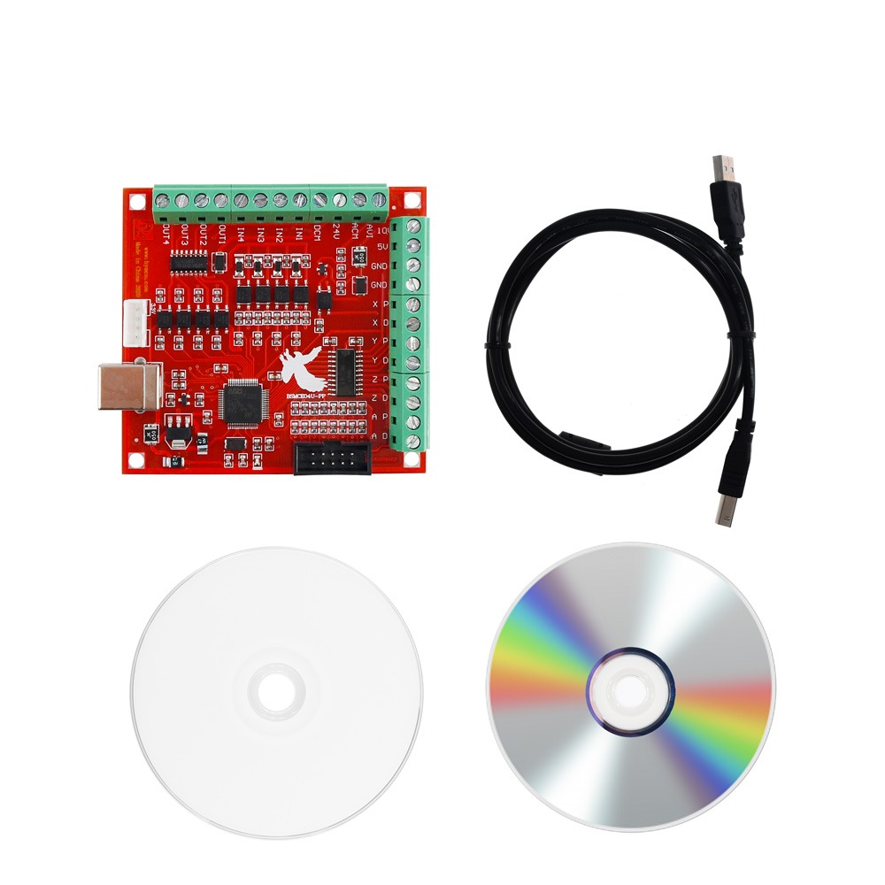 Breakout Board CNC USB MACH3 4 - Mach3 Usb Cnc Controller 4 Axis 100Khz recension och pris
