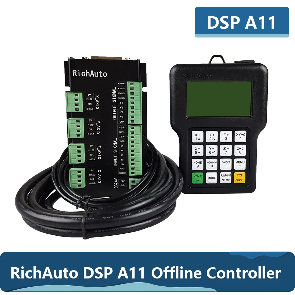 RichAuto DSP A11 CNC controlle - Richauto A11 Dsp Controller 3 Axis recension och pris