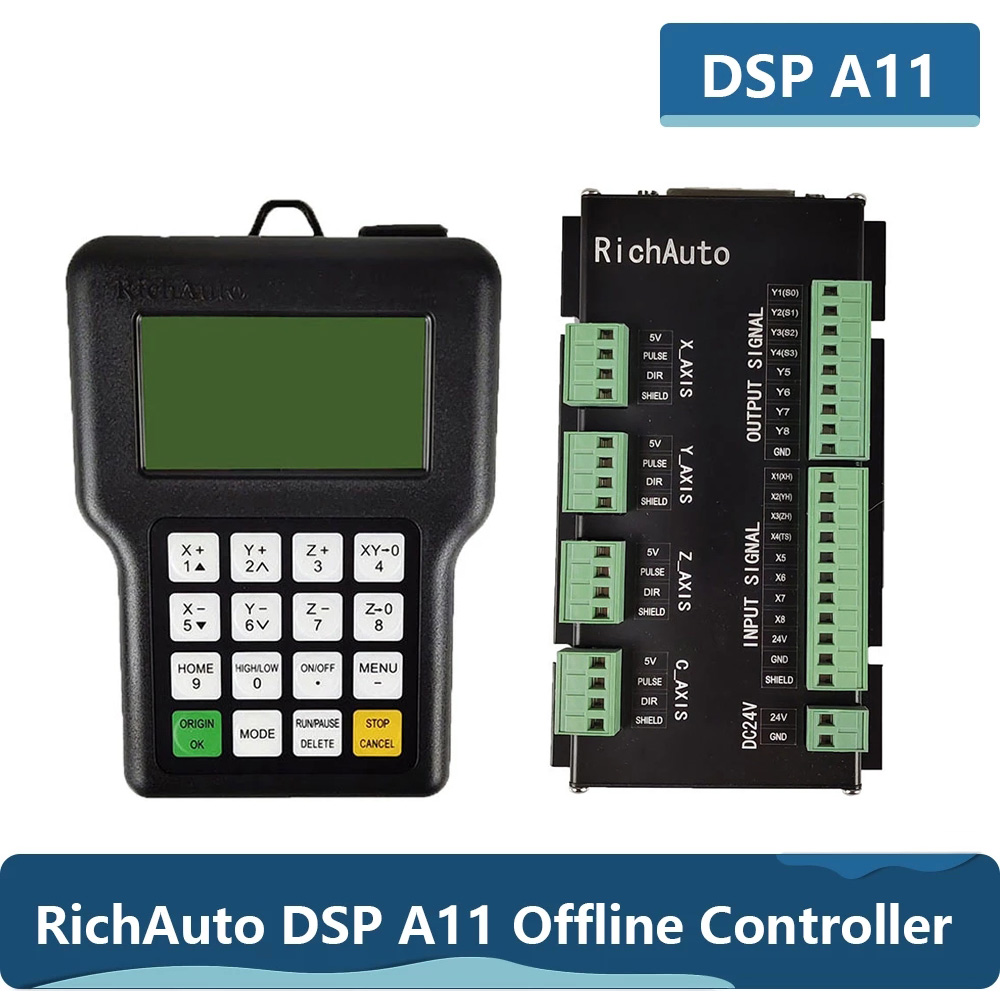 RichAuto DSP A11 CNC controlle - Richauto A11 Dsp Controller 3 Axis recension och pris