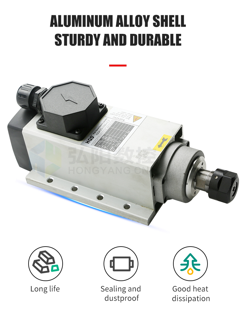 2.2kw ER20 Water-Cooled Millin - 2.2Kw Water Cooled Spindle Kit Vfd recension och pris