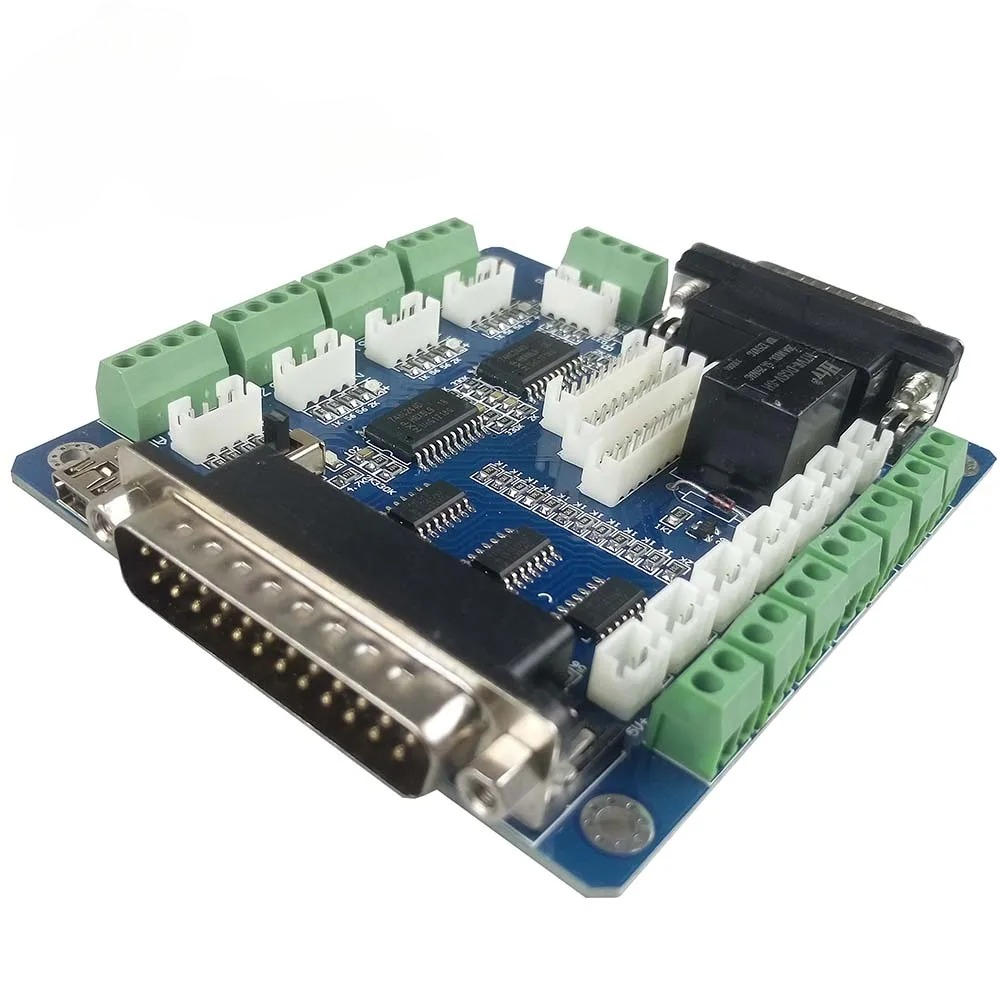 Mach3 5 Axis CNC Breakout Cont - 5 Axis Cnc Breakout Board Interface Mach3 recension och pris